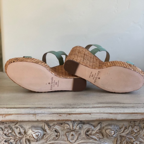 New in Box Kate Spade Dancer Woven Wedges, Size 9 - Picture 8 of 8